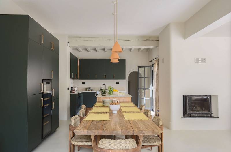 Rénovation de maison provençale dans les Alpilles, cuisine provençale